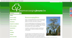 Desktop Screenshot of boomverzorgingbruno.be